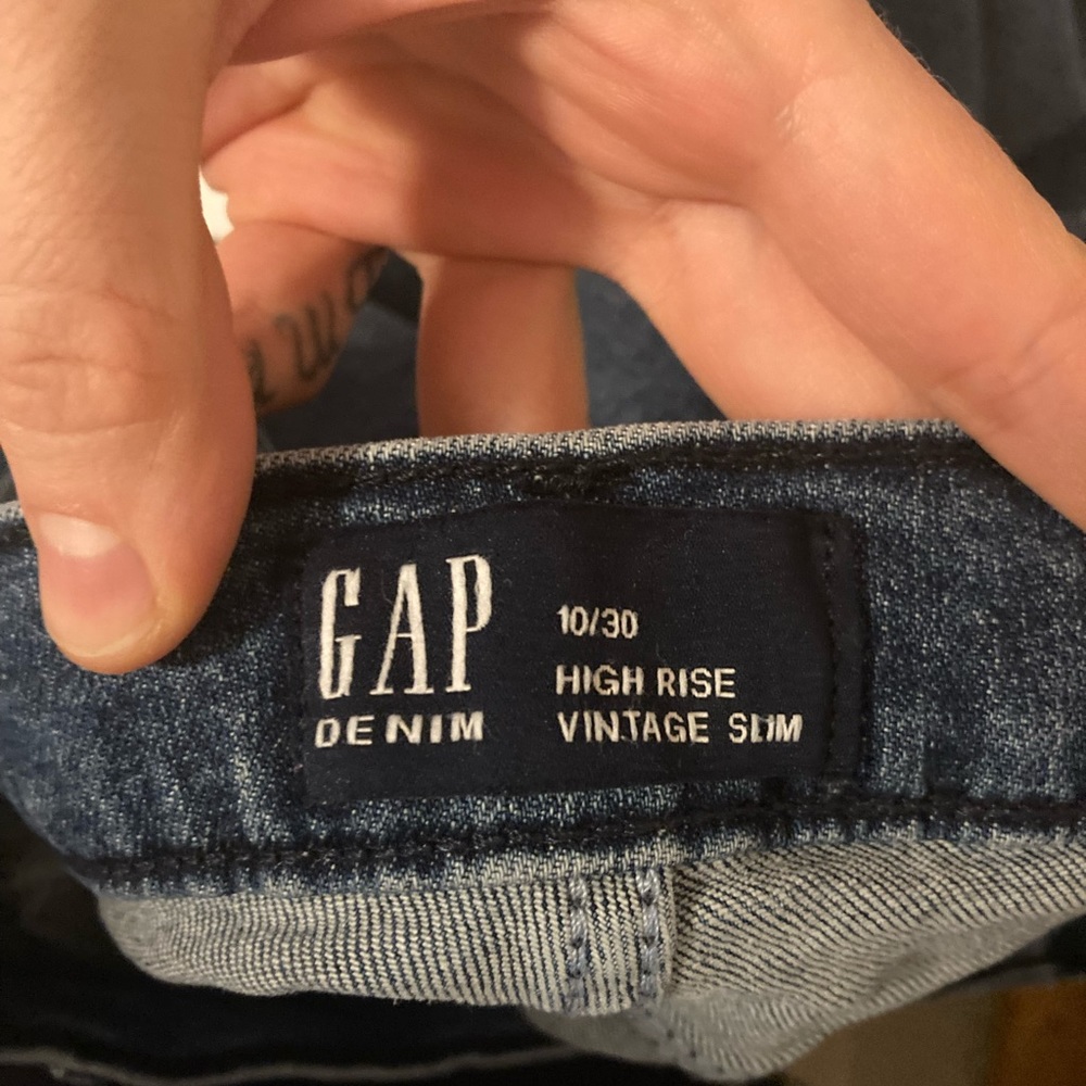 GAP Highrise Vintage Slim Jean